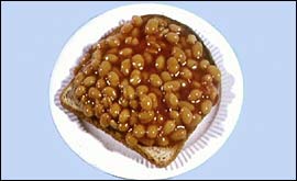 Baked beans on toast