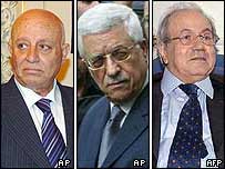 سه تن از مسئولين تشکيلات خودگردان 