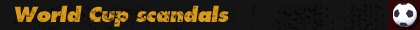 World Cup Scandals