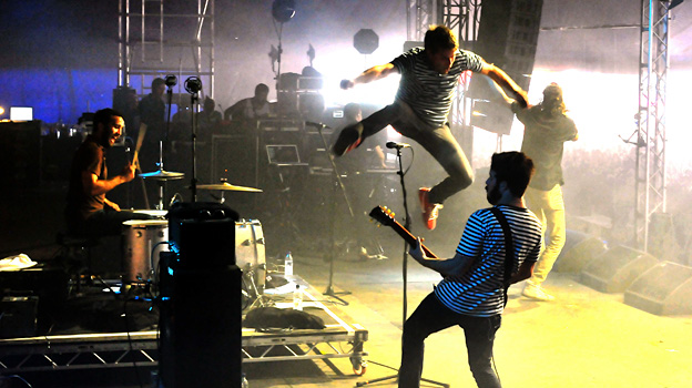3oh!3 on the NME/Radio 1 Stage