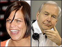 Jade Goody and John Humphrys