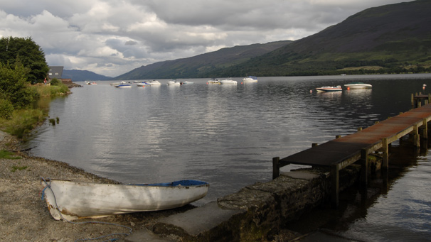 The walk then Loch Earn