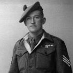 2934077 Sgt George Sands MM. 1916 - 2005. 5th battalion Queens Own Cameron Highlanders, Cuxaven 1945.