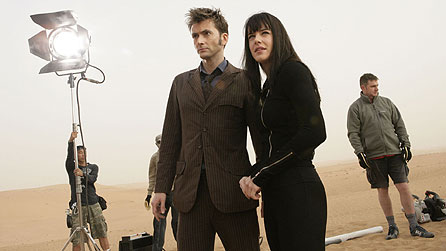 David Tennant and Michelle Ryan in Dubai