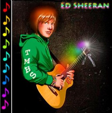 Portrait09-Ed Sheeran(colourful music)