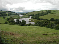 The River Dart (Pic:James Fair, BBC Wildlife)