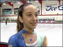 Ice skating prodigy