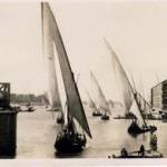 ‘Filukas’ on the River Nile, Egypt.