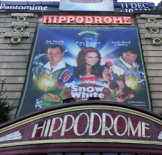 Snow White at the Bristol Hippodrome - the musical theatre where film star Cary Grant began his career in the 1920s