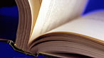 Pages from an open book