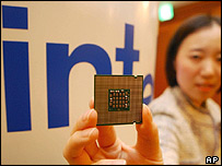 इंटेल माइक्रोप्रोसेसर चिप