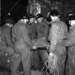 Rescue from the air raid shelter Musgrave Cres. Sheffield