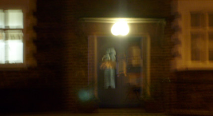 Is this a ghost? An image taken at the former workhouse in Limavady. Picture courtesy Roe Valley Sentinel