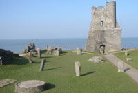 Castell a cherrig yr orsedd