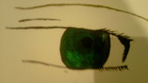Funky green eye... Funky green eye...