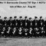 Barracuda Course,Isle of Man Jul 44, Tony Inman back row third from right