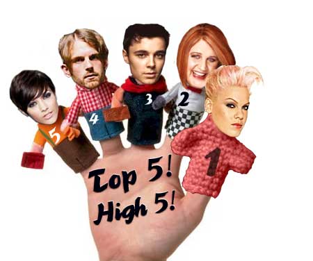 Top Five High Five