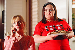 Image: Paula Sage and Lindsay Duncan in Afterlife