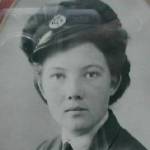 Gwyneth in her WRAF uniform