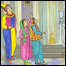 ماشومان په ماڼۍ کې