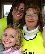 Jan, Stephanie and Amber