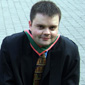 Laura's son Declan studied musicat Queen's University Belfast. Here he is on his graduation day 