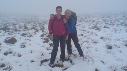 Snow in North Wales, in November 2010 by Gareth Evans