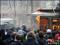 Protesta në Francë