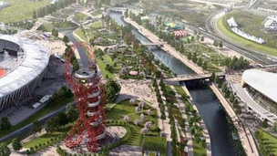 Artist's impressions of Queen Elizabeth Olympic Park in 2013