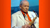 Jamie Cullum pays tribute to legendary English jazz composer, saxophonist and clarinettist Johnny Dankworth (above)