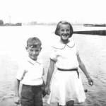 A Wartime Picture of Derek & Audrey.