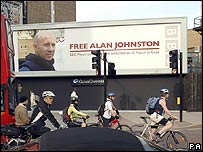 Alan Johnston'ın posteri