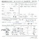 Part of the army record of Alexander Sheekey.