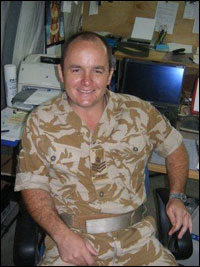 Colour Sergeant Michael Saunders