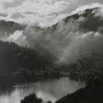 A view of the mountains above Calcutta