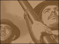 Two soldiers from the Great War