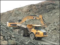 Newry bypass roadworks