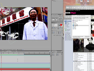 Trudy's initial TV graphics.