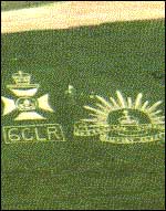 Two of the Fovant Badges