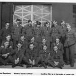 Geoffrey Flint with members of the Unit.