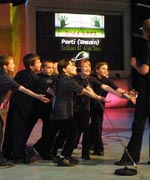 Ysgol y Banw Llangadfan, Trefaldwyn - cyntaf parti unsain