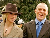 Mike Tindall and Zara Phillips (Getty image)