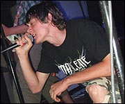 Dave 'The Throat' Riley of Iron Cobra