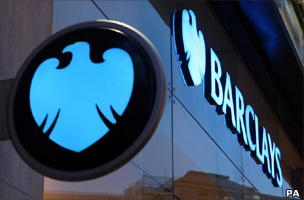 Barclays Bank sign