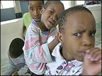 کودکان مبتلا به ايدز در آفريقای جنوبی