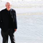 Tom Dwyer on a Normandy beach in 2004 (Photo: Mark Collins)
