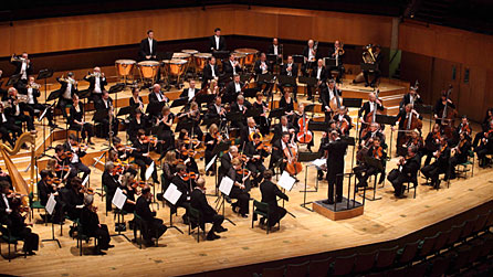 Orchestra of WNO, playing during the 2005 competition (Photo: Brian Tarr)