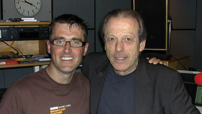 Mark with Leslie Grantham