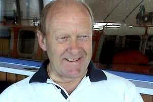 Alec's been a lifeboat volunteer for 35 years...