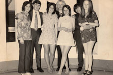 Toni's grandmother at birthday party